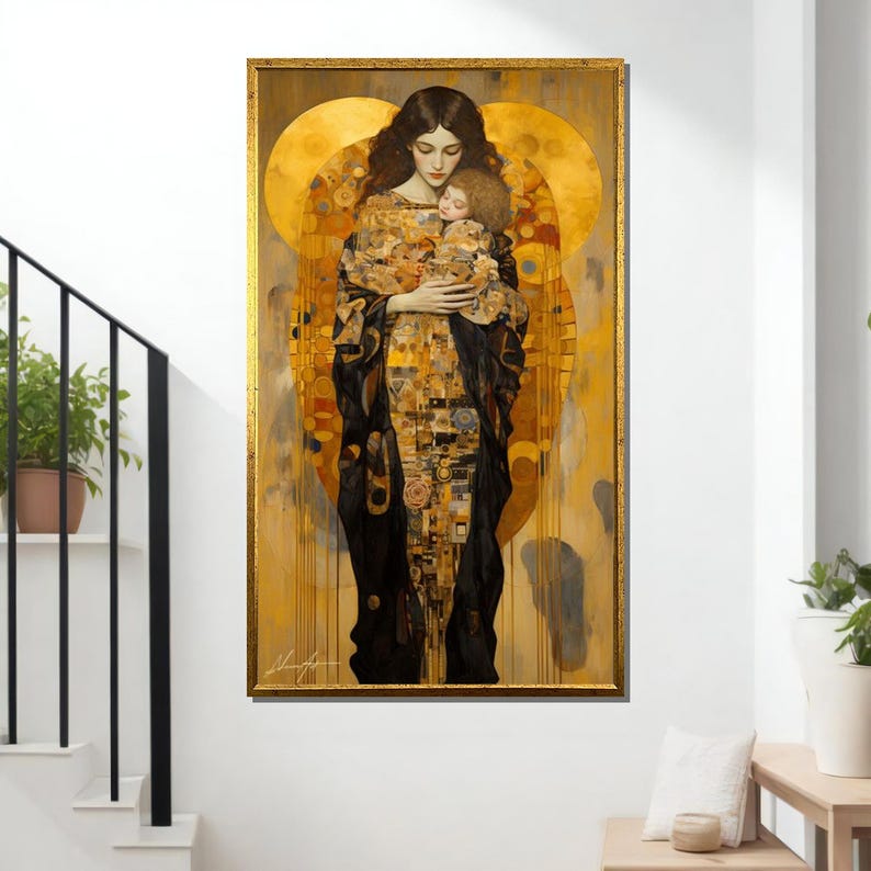 Gustav Klimt Mutter Und Kind