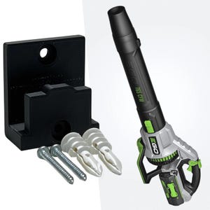 EGO Blower Wall Mount | Fits 615, 650, 670, & 765 CFM Models | Store with Battery | Hardware Included