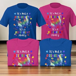 Hidden Disabilities Awareness Tee - Neurodiversity & Autism Empowerment Unisex T-Shirt