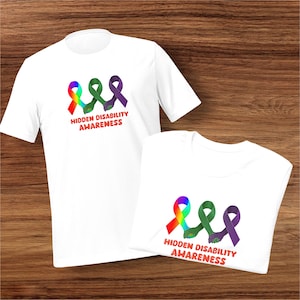 Hidden Disability Awareness Tee - Unisex Shirt for Advocacy and Inclusivity