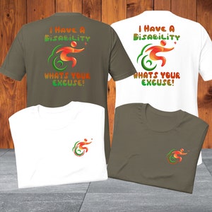 Hidden Disability Pride Tee - Empowerment Graphic T-Shirt for Awareness
