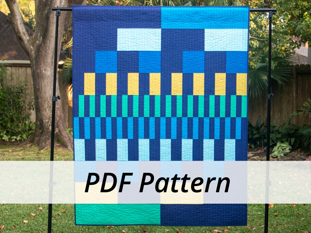PDF Split Level Quilt Pattern by Sarah Ruiz Quilts Digital - Etsy