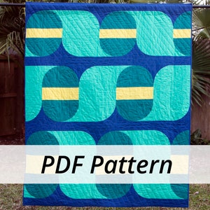 PDF Ribbons Quilt Pattern by Sarah Ruiz Quilts - Digital Download