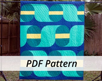 PDF Ribbons Quilt Pattern by Sarah Ruiz Quilts - Digital Download