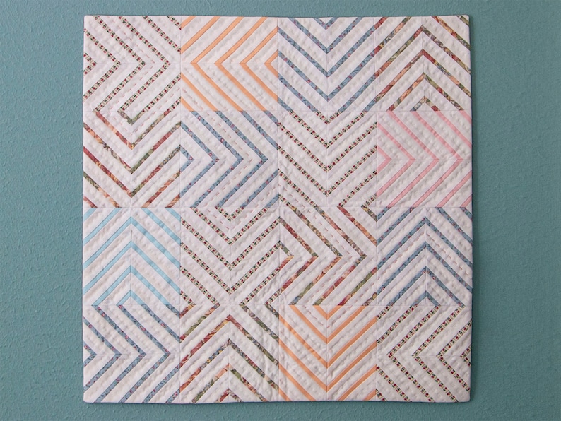 Digital Download PDF Modular Maze Quilt by Sarah Ruiz Quilts