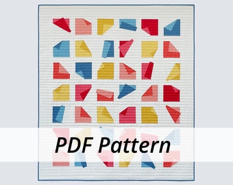 PDF Notes to Self Quilt Pattern by Sarah Ruiz Quilts - Digital Download