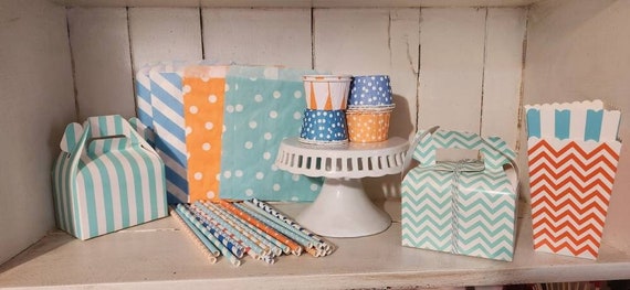 Bluey Party, Octonauts Birthday, Nerf Theme Create a Bundle, Straws Bakers Twine, Favor Bags, Snack Cups, Popcorn Boxes, Gable Boxes Il_570xn
