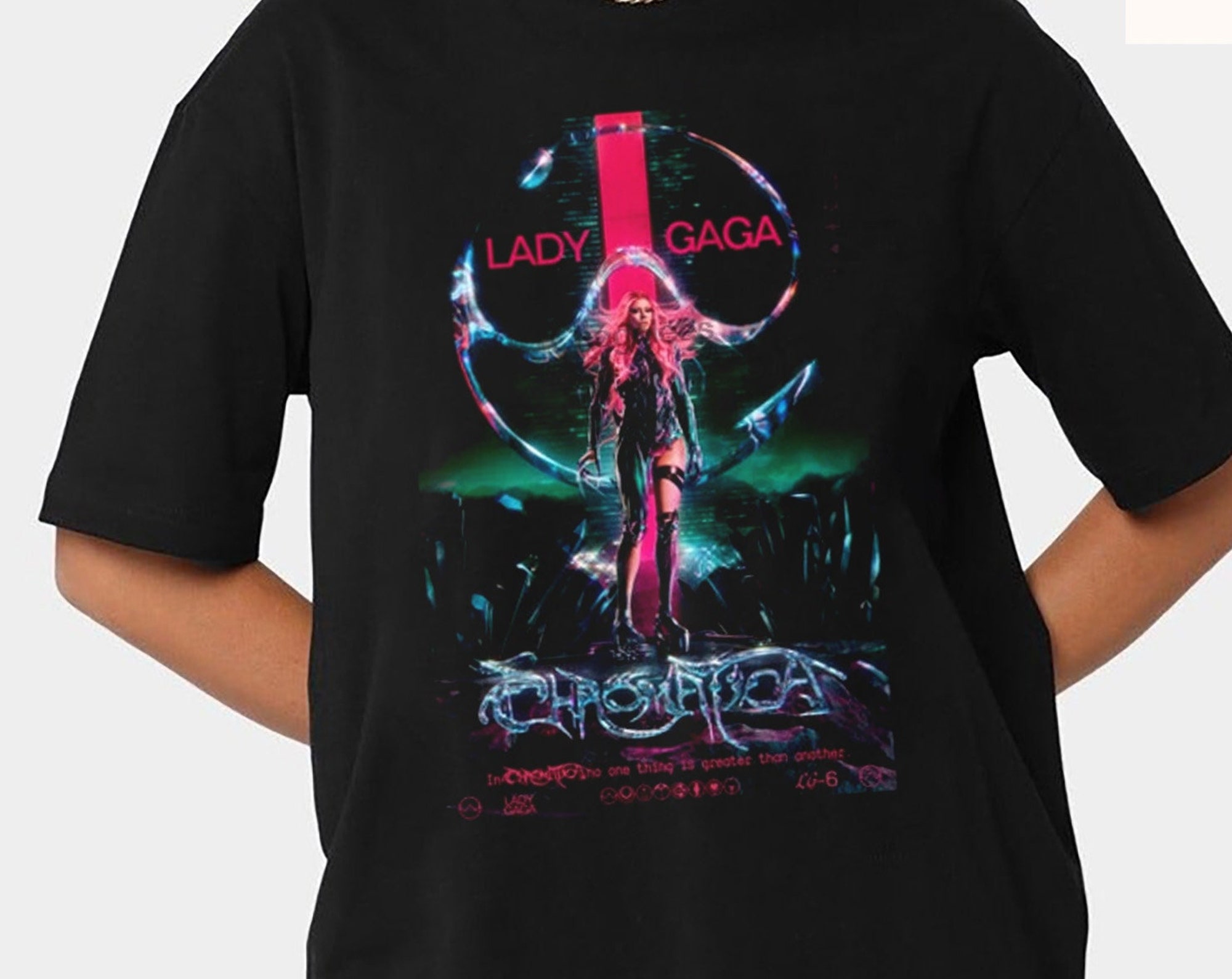 Discover Gaga Tour Chromatica Ball Tour 2022 Born This Way 2022 Concert T-Shirt