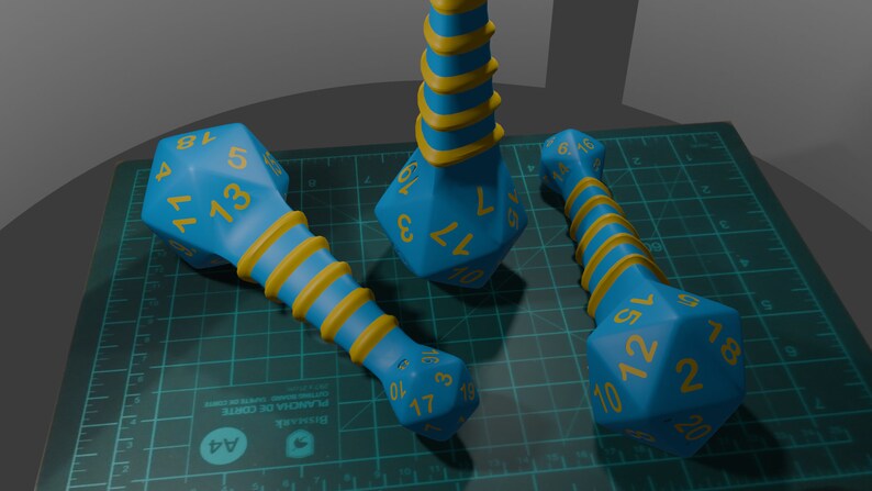 D20 Based Baby Rattle 3d Model - Etsy