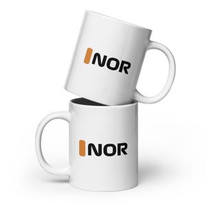 McLaren Lando Norris White glossy mug  - gift - Mug - Norris Mug