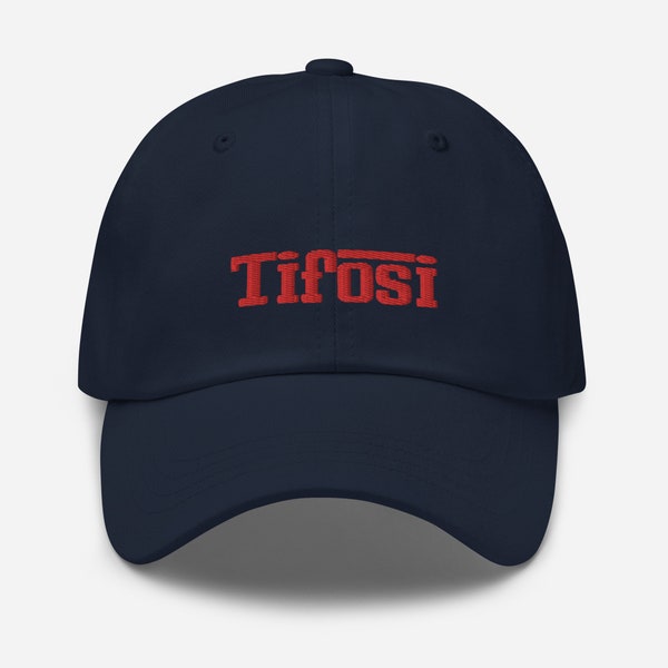 Ferrari Formula 1 Carlos Sainz 55 Tifosi Dad Hat - F1 Gift - Race Cap - Navy - Black