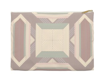 Peach Pastel Accessory Pouch | Makeup Pouch | Pencil Case