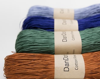 Cotton Fine Yarn, Light Fingering weight, by DanDoh, Yumiko Alexander