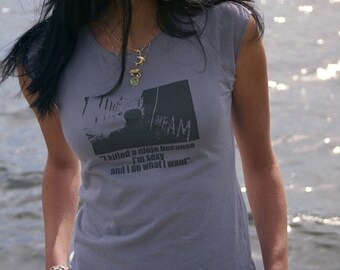 Dream Tee - ninja tee, ninja tshirt, womens tshirt, silkscreen tshirt, screenprint tshirt