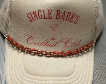 Single Babe's Cocktail Club Truckerhoed