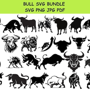 Bull SVG, Bull Svg Bundle, Angry Bull Face Svg, Bull Head Svg,Cow Skull Desert Western, Farm Animal Svg, Angry Bull svg