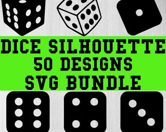 Dobbelstenen Svg-bundel, sterven spel Svg, Tow Dice Svg, dobbelstenen Clipart, dobbelstenen silhouet, dobbelstenen spel gesneden bestanden voor CirCut, gokken dobbelstenen Svg, dobbelstenen png, dxf