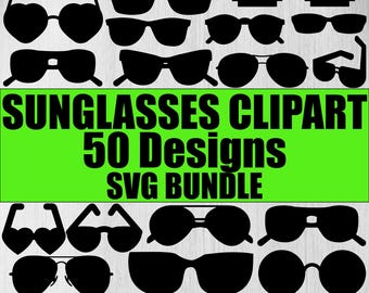 Sunglasses Svg Bundle, Sunglasses Clipart, Sunglasses Cut Files For Circut, Glasses Svg, Eyeglasses Svg, Summer Sunglasses Svg, Glasses Png
