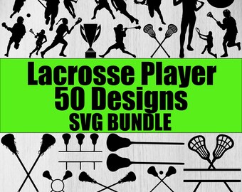 Lacrosse Svg-bundel, lacrosse Clipart, lacrosse gesneden bestanden voor circuit, lacrosse speler Svg, lacrosse silhouet, Game Day Svg, lacrosse png
