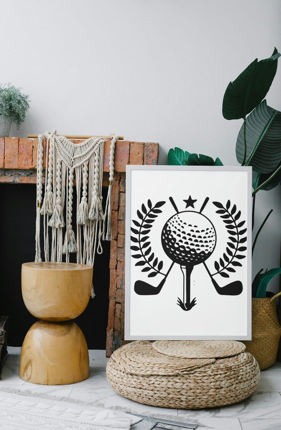 Golf Svg Bundle, Golf Clipart, Golf Split Monogram Svg, Golf Name Frame ...