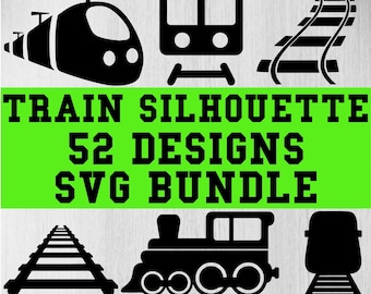 Train Svg Bundle, Train Png Bundle, Train Cut Files For Circut, Train Silhouette, Train Clipart, Train Vector, Train Svg, Transportation Svg