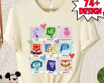 Disney Inside Out Shirt, Inside Out Friends Shirt, Inside Out It's Okay To Feel All The Feels Sweatshirt, Mental Health Shirt, Inclusion Tee