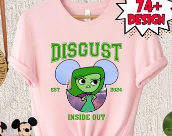 Disgust Est 2024 Inside Out Shirt, Sadness Est 2024 Shirt, Anger Inside Out Sweatshirt, Anxiety Inside Out  Sweatshirt, Inside Out 2 Shirt