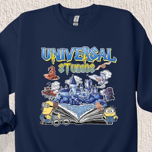 Vintage Universal Studios Sweatshirt, Universal Studios Family Vacation Shirt, Universal Studios Trip Shirt, Family Vacation Sweatshirt
