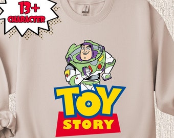 Toy Story Sweatshirt, Disney Family Matching Tee, Buzz Lightyear Sweatshirt, Sheriff Woody Shirt, Disney Group Shirt,Toy Story Character Tee