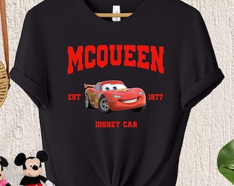 McQueen Est 1977 Shirt, Disney Cars Shirts, Cars Sally Shirt, Disney Trip Shirt, Disney Vacation Shirt, Mater Sweatshirt, Doc Hudson Shirt