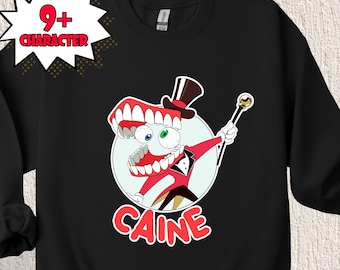 Amazing Digital Circus Sweatshirt, Pomni, Jax, Kaufmo Shirt, Digital Circus Sweatshirt, Digital Circus Hoodie, Digital Circus Kids Shirts