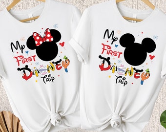 My First Disney Trip 2024 Shirt, Disney Trip Shirt, My First Disney Trip Sweatshirt, Disney Family Matching  Shirts, Disney Vacation Shirt