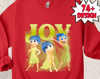 Disney Inside Out Sweatshirt, Joy Inside Out Shirt, Inside Out Characters Shirts, Disgust Anger Anxiety Sweatshirt, Inside Out Shirt