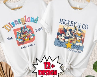 Retro Disneyland Shirt, Vintage Disney Sweatshirt, Disneyworld Est 1971 Sweatshirt, Disneyland Trip Shirt, Disney Vacation Shirt,Florida Tee