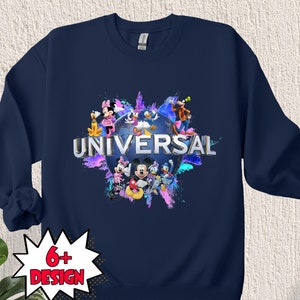 Disney Universal Studios Sweatshirt, Disney Trip Sweatshirt, Vintage Universal Studios Shirt, Mickey Friends Shirt, Universal Studios Shirt