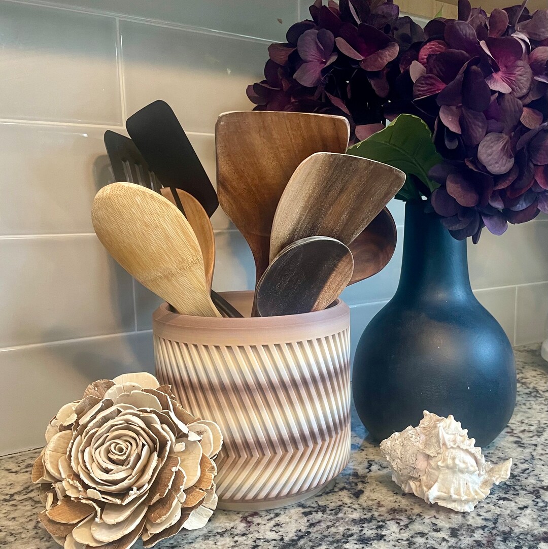 Modern Kitchen Utensil Holder, Contemporary Kitchen Utensil Holder,kitchen Decor,kitchen Gadgets ...
