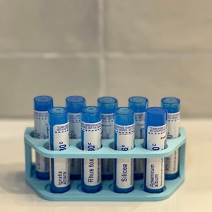 Homeopathy Remedy Organizer Boiron Remedy Organizer Homeopathy Storage Countertop Homeopathy Stand Apothecary Remedy Organizer Ollois