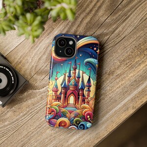 Fairytale Castle iPhone Case: 3D Fantasy Princess Tough Case