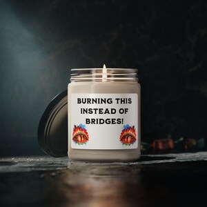 Sassy Scented Candle for a Savage Sense of Humor - Perfect Gift for Your Bestie, Sarcastic Candle, Gift for Friends, Fragrance Soy Candle