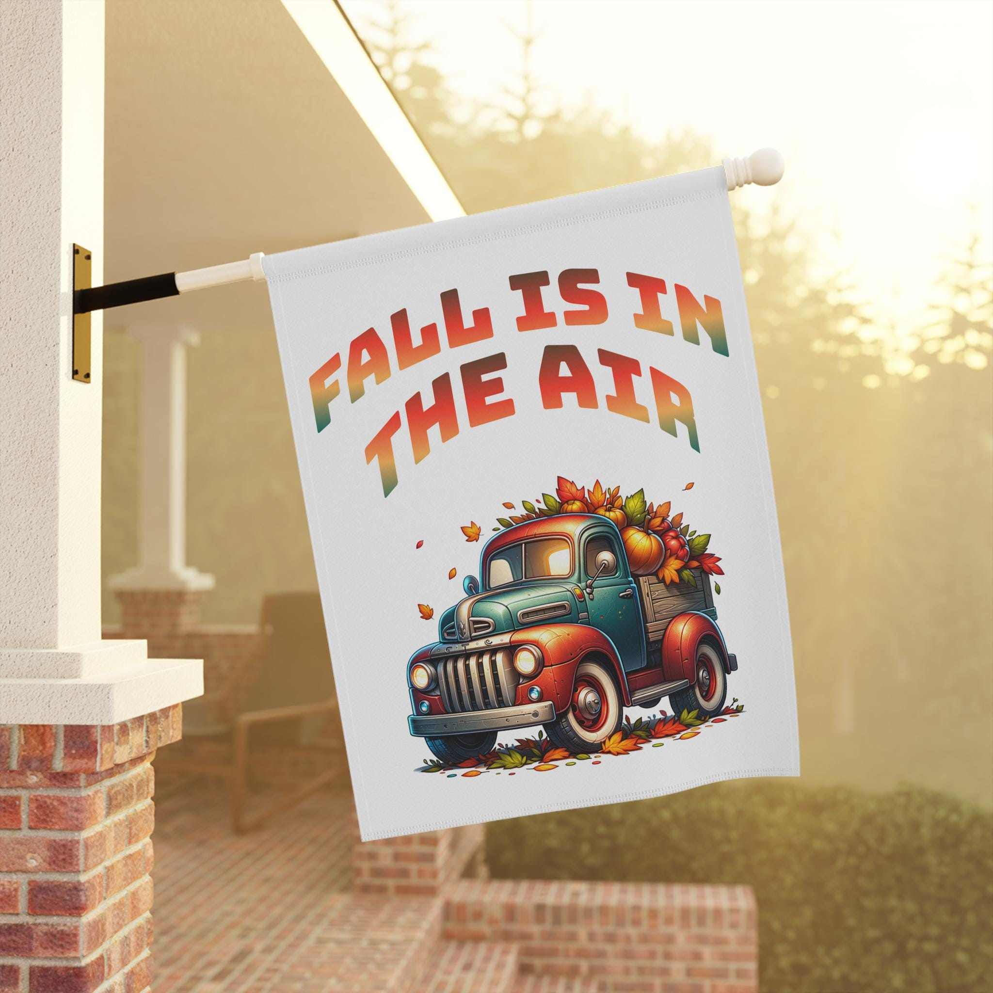 Baccessor Gartenflagge Herbst Design – Doppelseitig, Wetterfest Für Draußen