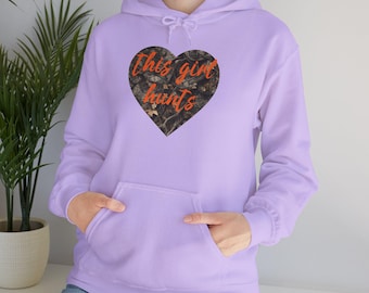 Camouflage Hunting Hoodie: Women's Outdoor Apparel, DTF Sleeve Prints