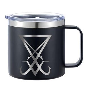 Lucifer Sign Stainless Steel Mug