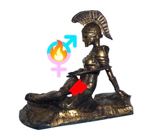Transgender Mythical Warrior - Spartan Fighter Statue
