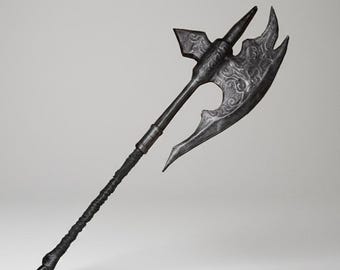 Ebony Great Axe Replica