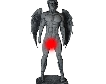 Sultry Demon Companion Adult Mature Gay Fine Art Statue