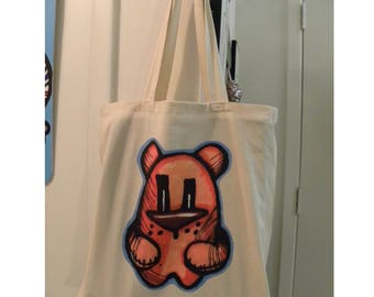 NEW - Berry Bear character - canvas bag