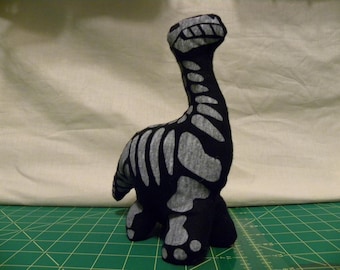 Dinosaur - Dino - Skeleton - Brontosaurs - Plush Toy