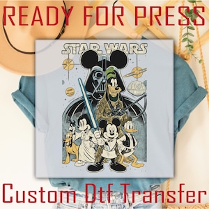 Starwars Iron on Heat Transfer - Etsy