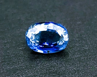 Light blue, Eye-clean Heirloom Sapphire 1.31ct