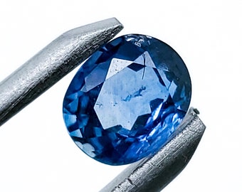 Sapphire with unique offset culet 1.09ct